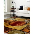 thumbnail image 3 of Rugs.com Cafe Collection Rug – 8 Ft Square Multi Medium-Pile Rug Perfect For Living Rooms, Kitchens, Entryways, 3 of 3