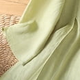 thumbnail image 6 of Womens Casual Summer T Shirts Crew Neck Basic Fashion Y2K Spring 2026 Linen Tops Half Sleeve Embroidered Print Tees, 6 of 8