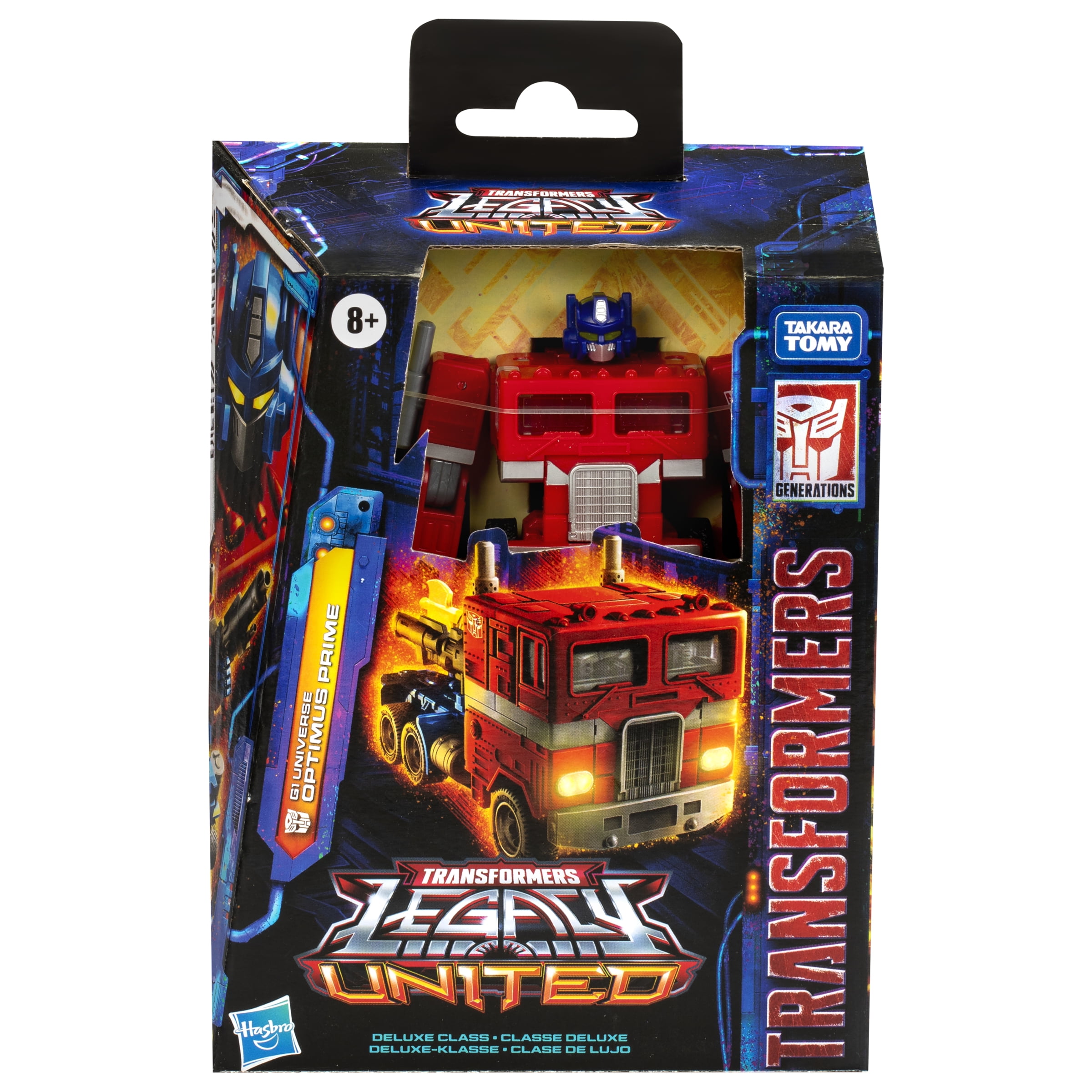 Transformers Legacy United Deluxe Class G1 Universe Optimus Prime Action Figure