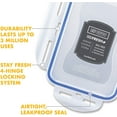 thumbnail image 6 of Lock & Lock Easy-Essentials Square Pantry Storage Container, 18.5 Cup, 6 of 11