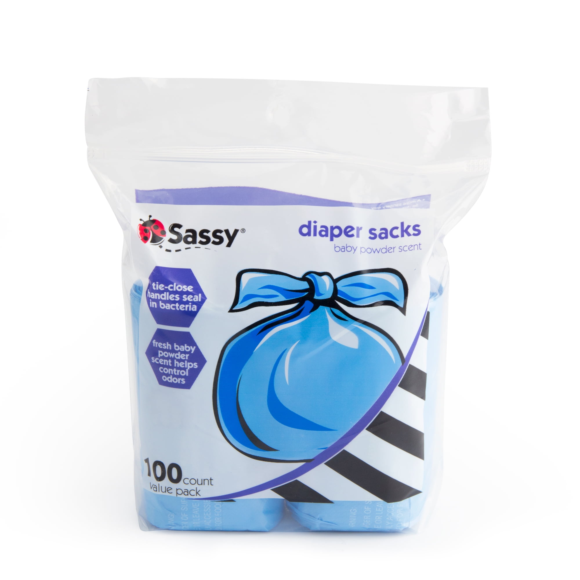Sassy Baby Disposable Diaper Sacks 400 Count 