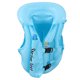 thumbnail image 5 of Traje de baño inflable con flotador para niños pequeños con hebilla de liberación rápida, chaleco de natación para niños de 3 a 8 años, talla mediana M, azul, 5 of 14
