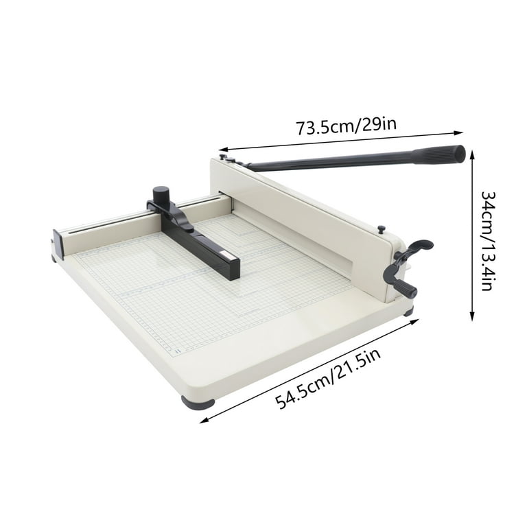 17 Inch Heavy Duty Paper Cutter Guillotine Paper Cutter Guillotine Paper  Slicer Trimmer A3 0.1-36mm Cutting Thickness for Cardstock Card Fabric Soft