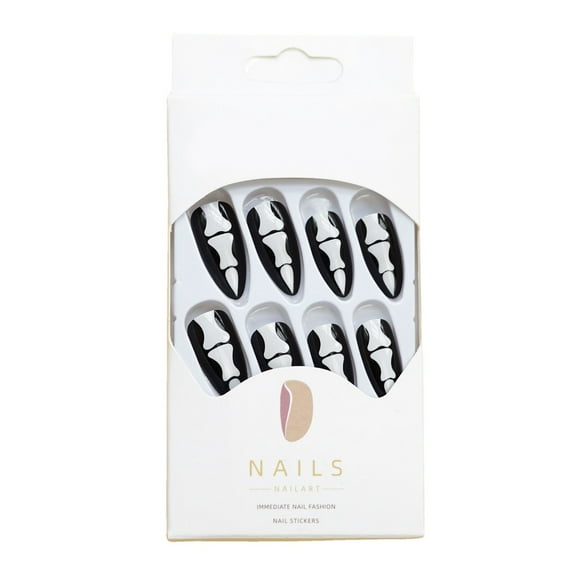 DHARMONAL Bone Female Nail Piece Wearing Nail Patch Clear False Nails Medium Acrylic Nails Clear Short Acrylic Nails for Kids Age 9 French Tip Nails Acrylic French Nail Tips Natural