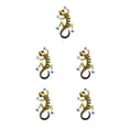 thumbnail image 1 of Tapices Decorativos Injueey para Puertas Adornos Únicos Decoración Navideña Exterior Amarillo, 1 of 6
