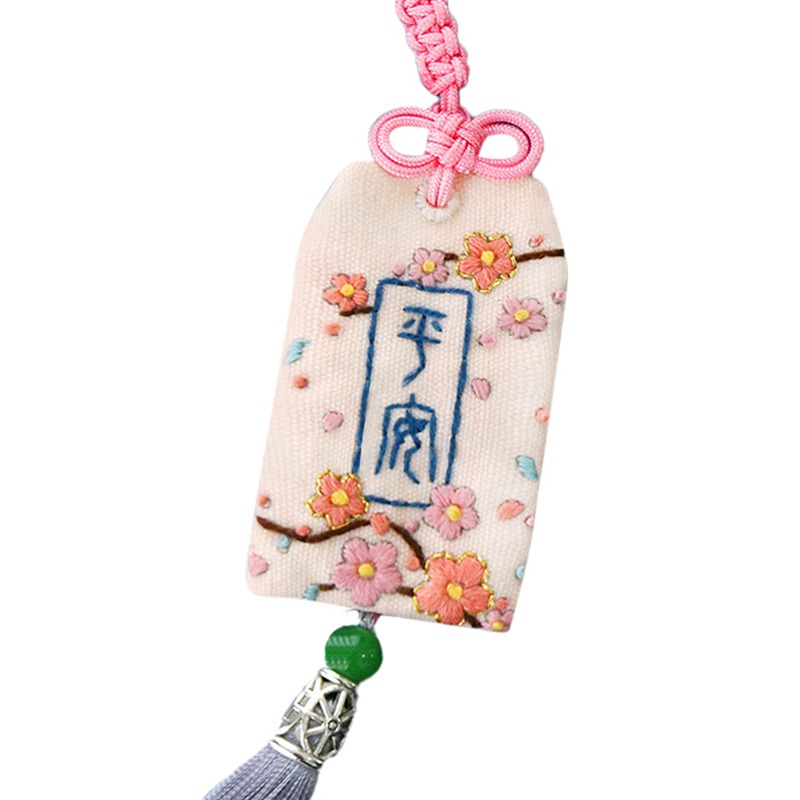 Wisremt Best Wishes Diy Hand Embroidered Material Package Self Embroidered Couple Defensive Material Package Sachet Pendant Walmart Com Walmart Com