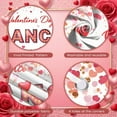thumbnail image 4 of Red Heart Valentine's Day Banner Pink Flower Dance Party Display Balloon Decor Cupcake Design Romantic Backdrop for Valentine's Day Party Dance Event Romantic Celebration, 4 of 9