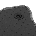 thumbnail image 4 of Ikon Motorsports Floor Mats Compatible With 2021-2025 Ford Bronco Sport, Gray Nylon Car Auto Front Rear Carpets Liner 4PC Set Protector, 4 of 9