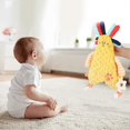 thumbnail image 3 of Baby Comforting Doll PP Cotton Soft Bite Safely Cute Animal Shape Sleeping Plush Doll for Newborn Lion 35cm / 13.8in, 3 of 4