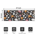 thumbnail image 5 of Colorful Mushroom Mixed Black Pattern Door Rugs,Washable Non Slip Door Mats Indoor,Decorative Door Mats,Entry Mat Indoor for Entrance,Bedroom,Kitchen,Bathroom,16"x47", 5 of 6