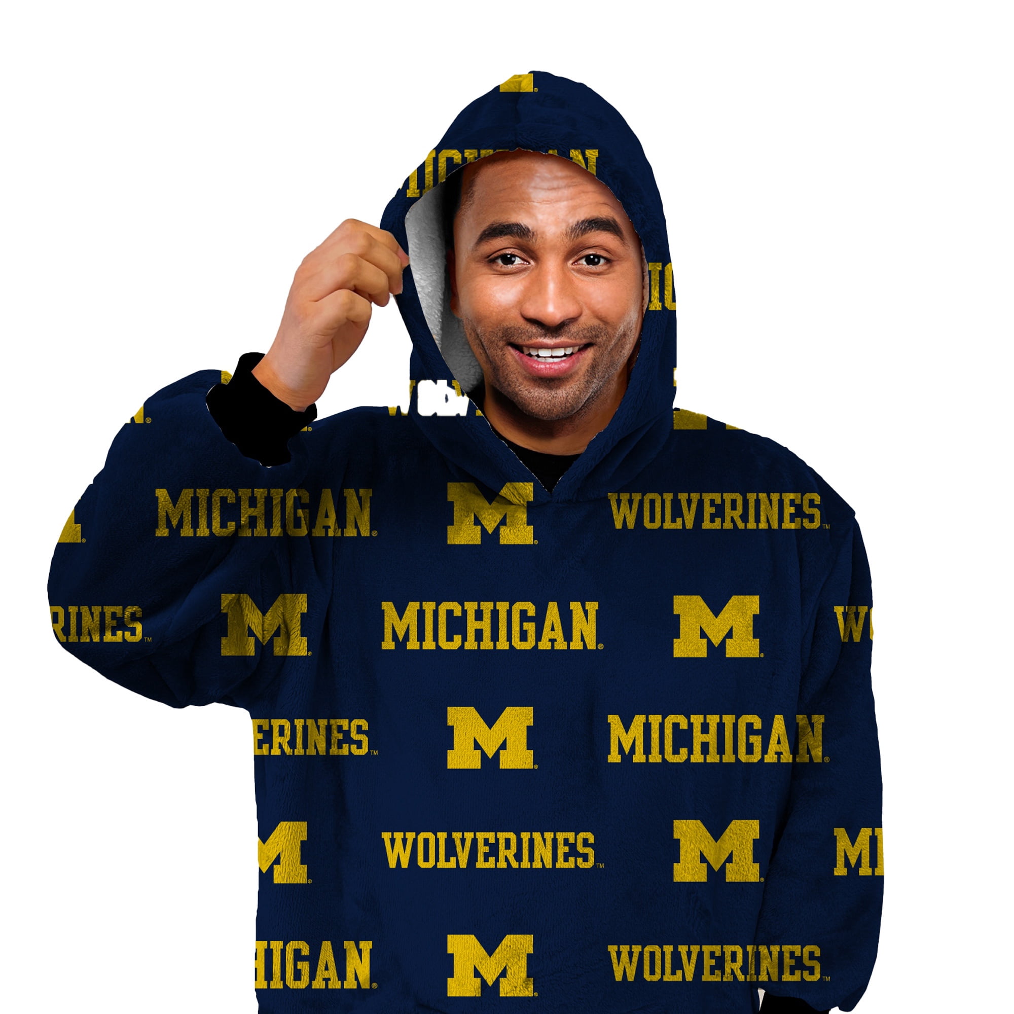 NCAA Unisex Michigan Wolverines FAN CAPE Game Day Fan Apparel