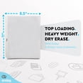 thumbnail image 4 of Enday Sheet Protectors A4 Size Heavy Duty Plastic Sleeves for 3 Ring Binder Quality School and Office Supplies (100 pcs), 4 of 7