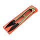 Sharp Steel Scissors Dark Khaki Black 109x23x11mm