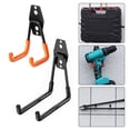 thumbnail image 6 of TNOBHG Heavy-duty Wall Hook Wall Hook with 2 Nails Heavy Duty Anti-slip Anti-rust Garage Organization Hanger for Warehouse Gardening Tools Bikes Garage Hook, 6 of 8