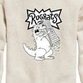 thumbnail image 3 of Rugrats - Reptar Tokyo - Toddler & Youth Crewneck Fleece Sweatshirt, 3 of 6