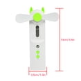 thumbnail image 2 of Ventilador de nebulización portátil 2 en 1 Humidificador de mano USB Ventilador eléctrico con pulverizador de agua humectante para la piel Jumpingount HA6665-02B, 2 of 6