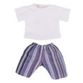 thumbnail image 4 of Kit de Vêtements de Poupée Décontracté Mignon Simple 18in Poupée Dressing Ensemble de Poupées Tenues d'Été, 4 of 10