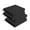 Dark Grey, variant on Unikome Outdoor Seat Pads Seat Cushions 4-Piece Solid Waterproof Patio Seat Chair Cushions 17 x 16 Rounded Square Patio Cushions, Navy Blue, Set of 4