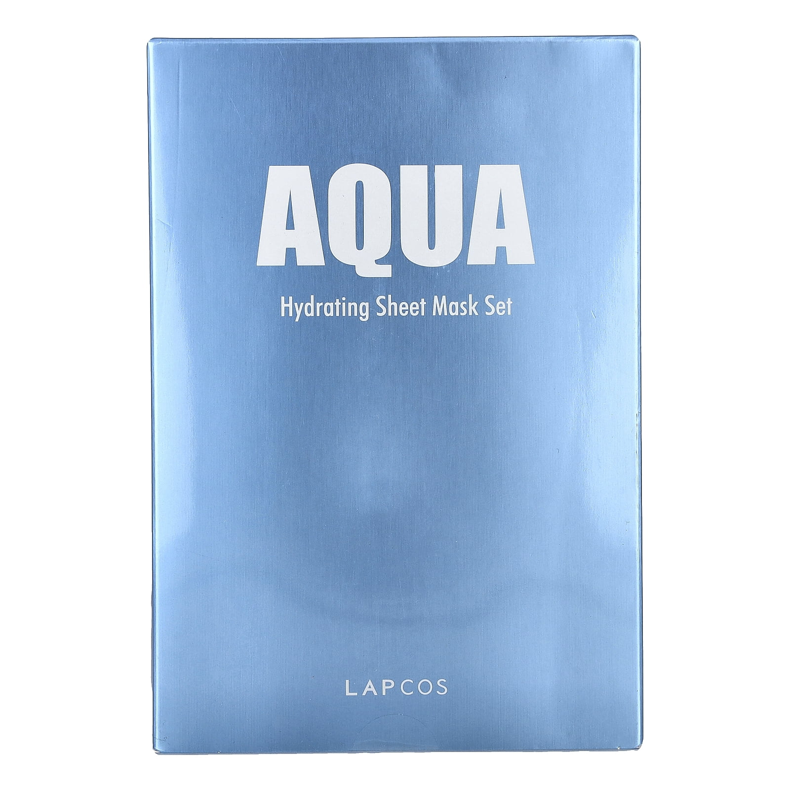 Lapcos Hydrating Beauty Sheet Mask Set, Aqua, 5 Sheets, 1.01 fl oz (30 ml) Each