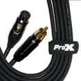 thumbnail image 7 of ProX XC-RXF03 3' RCA-M to XLR3-F Unbalanced High Performance Audio Cable, 7 of 7