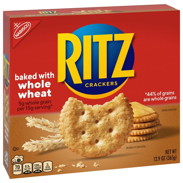 RITZ Whole Wheat Crackers 12.9 oz Walmart