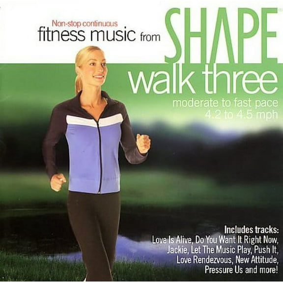 Shape Fitness Music: Walk, Vol. 3: High Energy (CD) by Various Artists