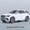 1901-300 White, variant on 1:24 Scale Alloy Mid-size SUV Diecast Model Car, Openable Doors & Hood, Pull Back Function, Light & Sound Effects, Realistic Replica Vehicle Collectible Display Ornament for Adult Hobbyists