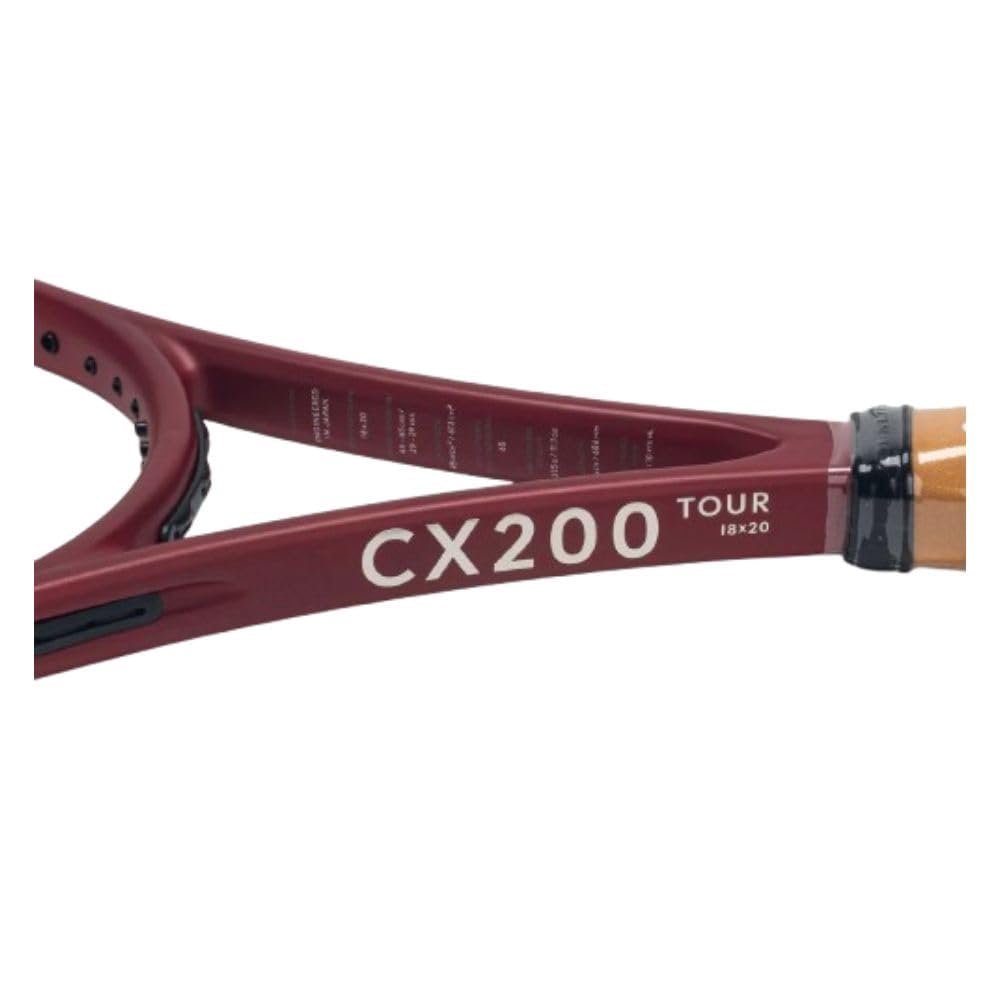 Dunlop CX 200 Tour 18x20 Tennis Racquet , Red/Black 4 3/8