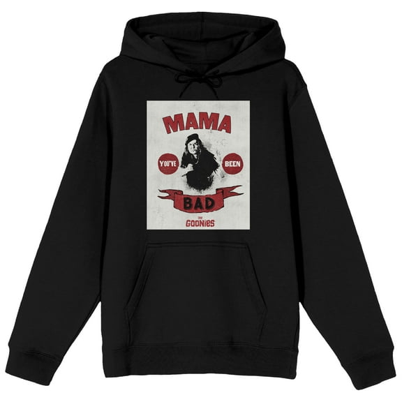 The Goonies Mama You've Been Bad Men's Black Sweatshirt-XL