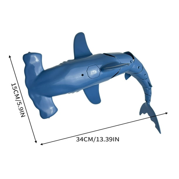 NAOJIE Remote Control Hammerhead Shark Toys High Simulation,Summer