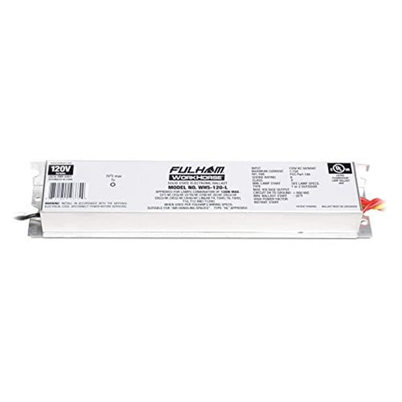 Fulham Lighting WH5 120 L Workhorse 5 Adaptable Electronic Fluorescent Lamp Ballast 40 count