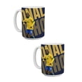 thumbnail image 1 of Duo de Tazas de cerámica 445 ml diseño Dinho Brasil TINK, 1 of 7