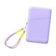 thumbnail image 4 of Accesorios abiertos de la bolsa de asas del monedero del silicón Estuche para tarjetas con cremallera para ir de compras de vacaciones Púrpura, 4 of 8