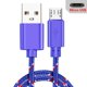 thumbnail image 1 of Cable Micro USB 1m/2m/3m Cable cargador USB de sincronización de datos para Samsung Huawei Xiaomi HTC teléfono Android Cables Microusb trenzados de nailon Tan Jianjun unisex, 1 of 2