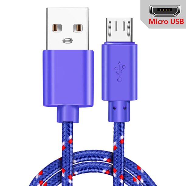 Cable Micro USB 1m/2m/3m Cable cargador USB de sincronización de datos para Samsung Huawei Xiaomi HTC teléfono Android Cables Microusb trenzados de nailon Tan Jianjun unisex