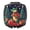 Alligator, variant on Tiger Christmas Compact Mirror 2.75 in x 3 in