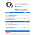 thumbnail image 2 of ABS Speed Sensor - Compatible with 2007 - 2010 Chevy Silverado 2500 HD 2008 2009, 2 of 2