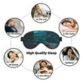 thumbnail image 7 of Cauagu Lost Golden Key Print Sleep Eye Mask, Blindfold Eye Sleep Shade Cover with Elastic Strap/Headband Eye Cover Eyeshade for Night Sleeping/Travel Nap, 7 of 7