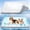 Light Gray, variant on Dog Cooling Bed with Neck Support, Soft Flannel Cat Mat, Curved Headrest Crate Pad for Small Dogs, Machine Washable Sleeping Cushion(S,Khaki)