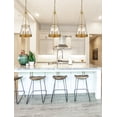 thumbnail image 2 of 3 Light Pendant In Industrial Style-25 Inches Tall And 12 Inches Wide-Brushed Nickel Finish    -Traditional Installation Z-Lite 341P12-Bn, 2 of 7