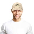 thumbnail image 6 of DALIX Happy Halloween Hat Treats Mens Womens Baseball Cap in Khaki, 6 of 7