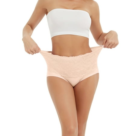 

Tuscom Women High Waist Tummy Control Panties Underwear Shapewear Brief Panties