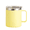 Yellow#003, variant on Coffee Stainless Steel Mug with 2 Lids & Handle, 12oz Insulated Coffee Tumbler Large Capacity Thermal Travel Cup Leak Proof Purple for Office Home Camping Commute