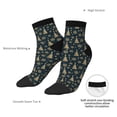 thumbnail image 6 of Naloa Gold Snowflake Christmas Tree Ankle Socks for Women Non Slip Socks No Show Socks Classic Low Cut Casual Socks Casual Socks, 6 of 7