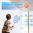thumbnail image 3 of MOVTOTOP 1 Set Badminton Rebound Trainer Ball Indoor Single Player Badminton Training Device Ceiling Mount Corded Rebound Shuttlecock, 3 of 8