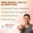 thumbnail image 5 of GoBiotix Magnesium Complex Powder with Magnesium Glycinate & Citrate, Peach Tea Flavor, 60 Servings, 5 of 9