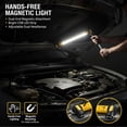thumbnail image 5 of Beslands Work Light, 3000LM Bright LED Work Lights, 4400mAh Rechargeable Magnetic Underhood Work Light with Hooks, Cordless Battery Powered Mechanic Light for Car Repairing/Inspection/Garage/Workshop, 5 of 8