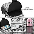 thumbnail image 3 of Colorful Hippie Sling Backpack for Students, Retro Boho Crossbody Bag with Fashionable Storage for Essentials, 3 of 4