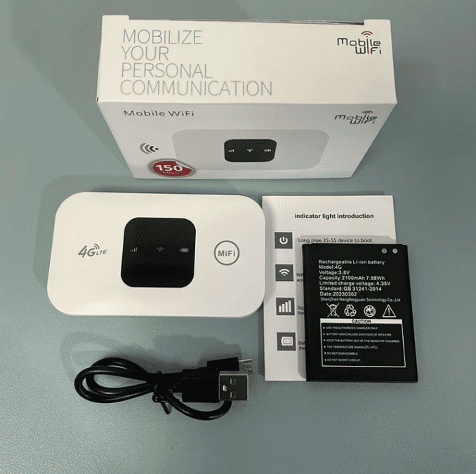 Livrdious 4G Mobile Hotspot, High Speed Wireless Internet Router Portable Pocket WiFi, Small Network Hotspot For Car Outdoor Top-Of-The-Class Gadgets School Supplies on Clearance