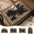 thumbnail image 1 of Entry Door Floor Mat | Ancient Style Entrance Rug | Non-Slip PVC Mud Scraper | Cuttable Wear-Resistant Doormat | 60x40cm | Home Decor Porch Hallway Balcony | White, 1 of 6